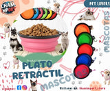 PLATO RETRACTIL PARA MASCOTAS