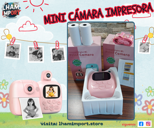 MINI CÁMARA IMPRESORA PARA NIÑOS
