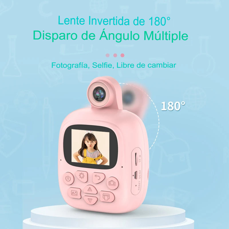 MINI CÁMARA IMPRESORA PARA NIÑOS