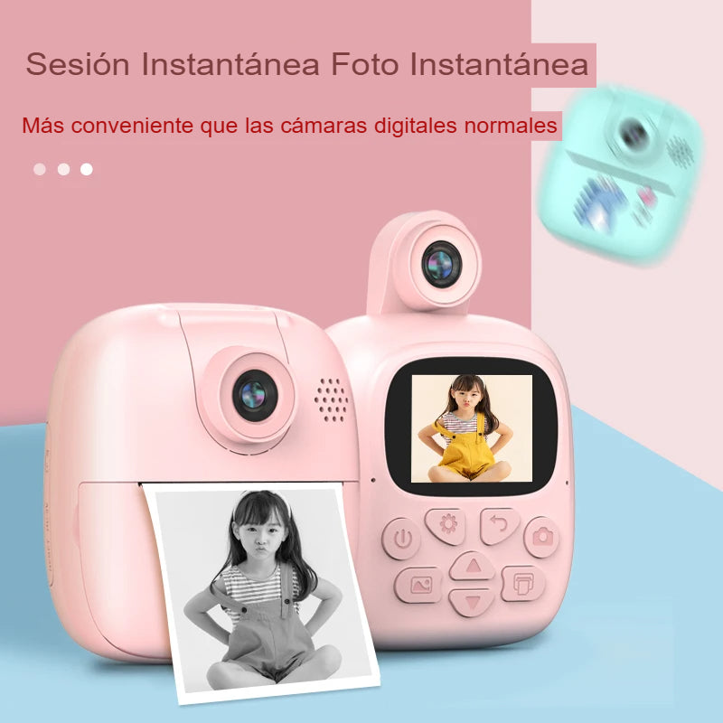 MINI CÁMARA IMPRESORA PARA NIÑOS