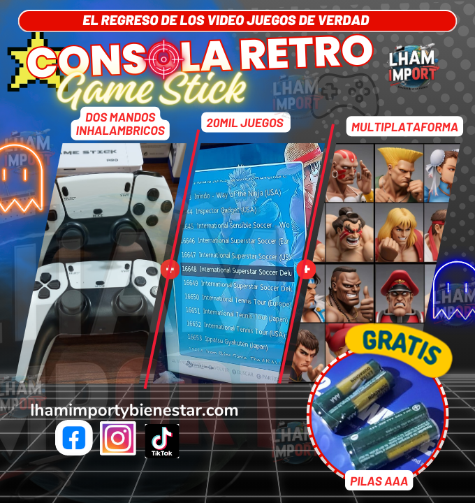 CONSOLA GAME STICK M15 PRO