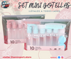 SET MINI BOTELLAS