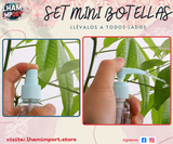 SET MINI BOTELLAS