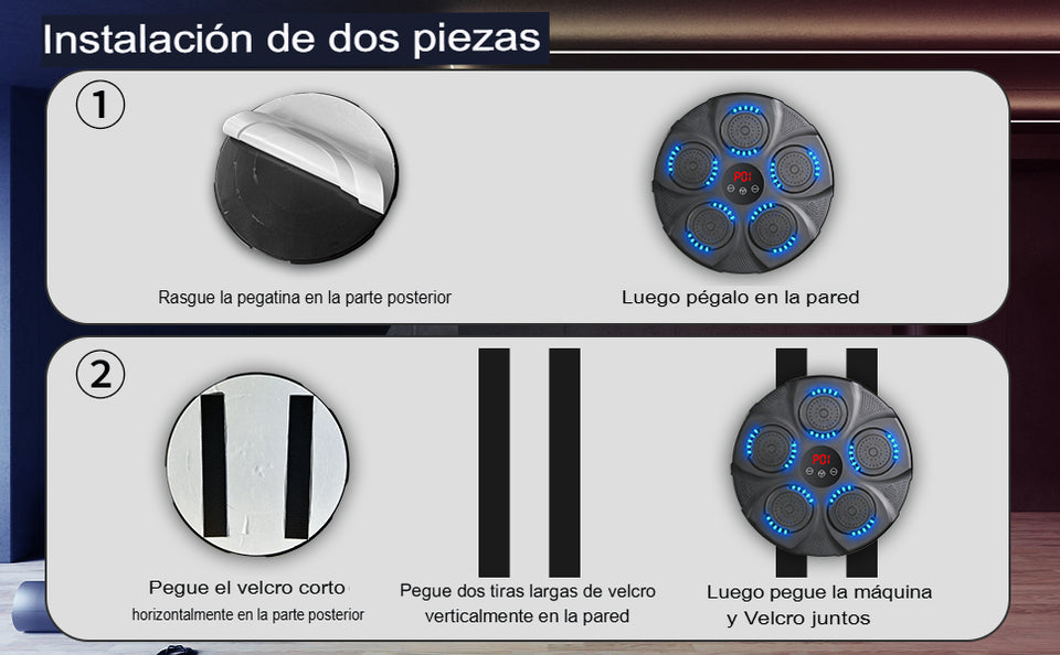 MAQUINA DE BOXEO MUSICAL